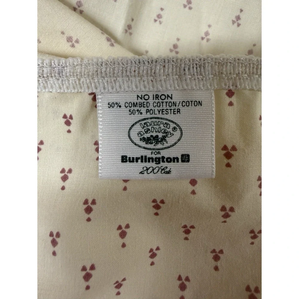 Vintage Laura Ashley Sheets Twin Sanford Court Flat & Fitted Only No Pillowcases